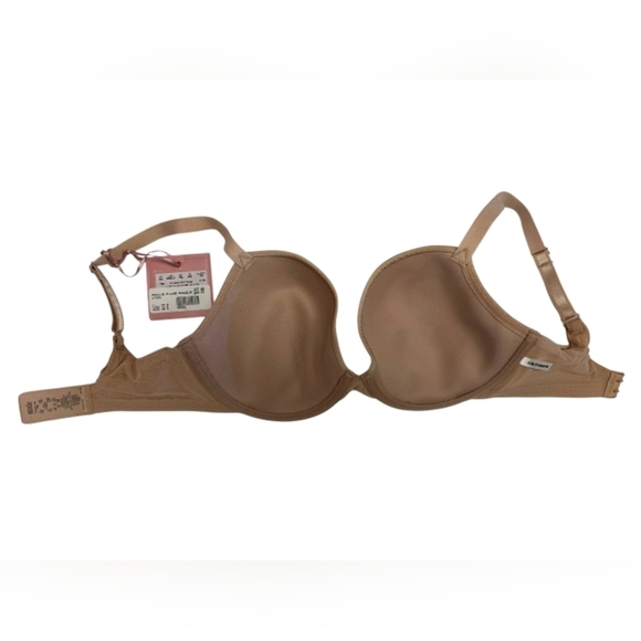 Panache NWT Porcelain Elan Plunge Bra Nude Size 32E - Picture 3 of 6